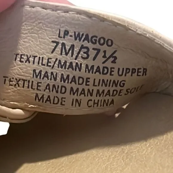 Lucky Brand Wagoo Woven Straw/Raffia Platform Buckle Sandals Size 7 - Picture 10 of 12